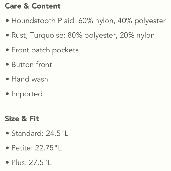 Greylin Cozy Shirt Jacket Size Small - Picture 4 of 7